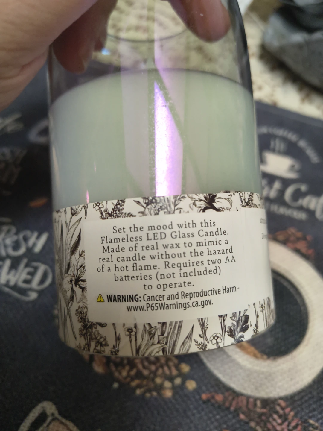 Core Home Flameless LED Real Wax Candle - photo 4
