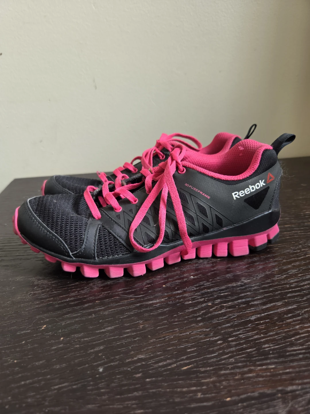 Reebok Running Shoes - Black/Pink