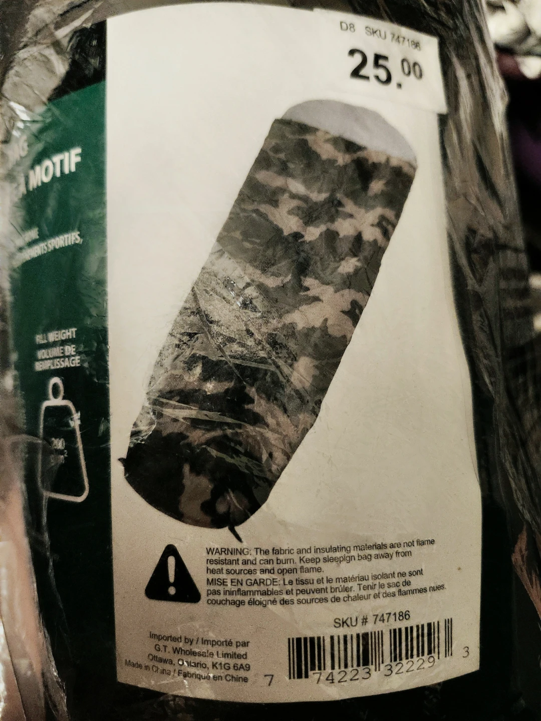 Ducks Unlimited Canada Camo Sleeping Bags