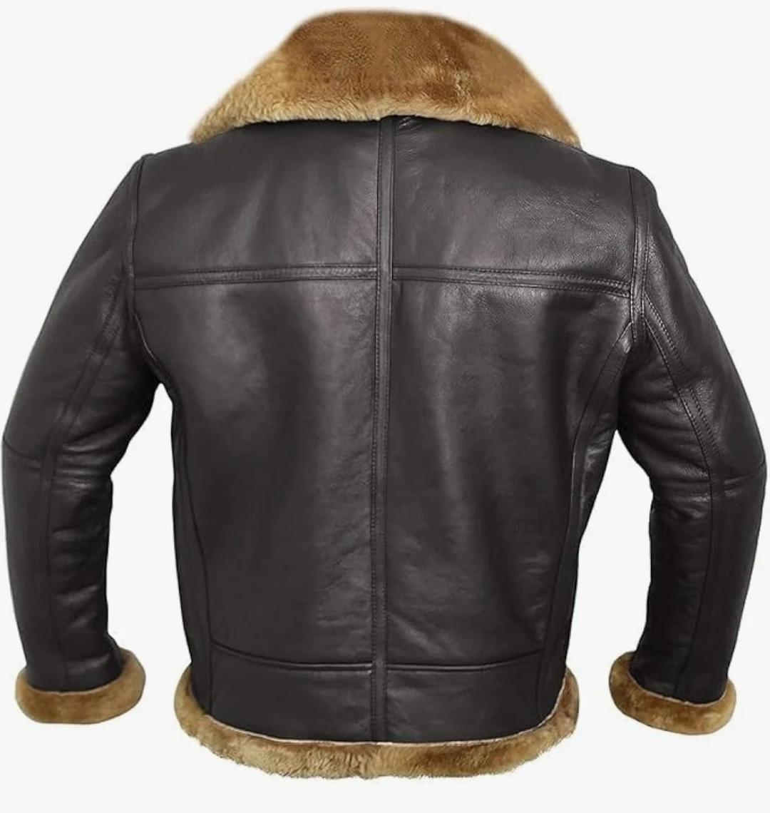 RAF Bomber Ginger Men B3 Bomber Jacket - photo 2