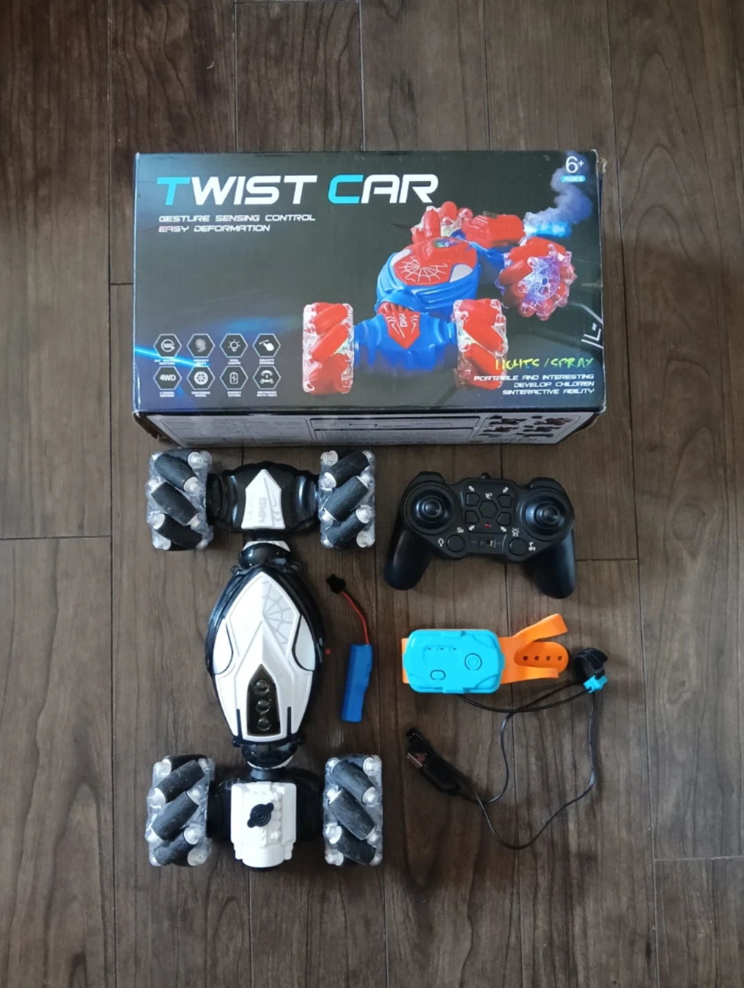 Watch Controlled Remote Control Stunt Car