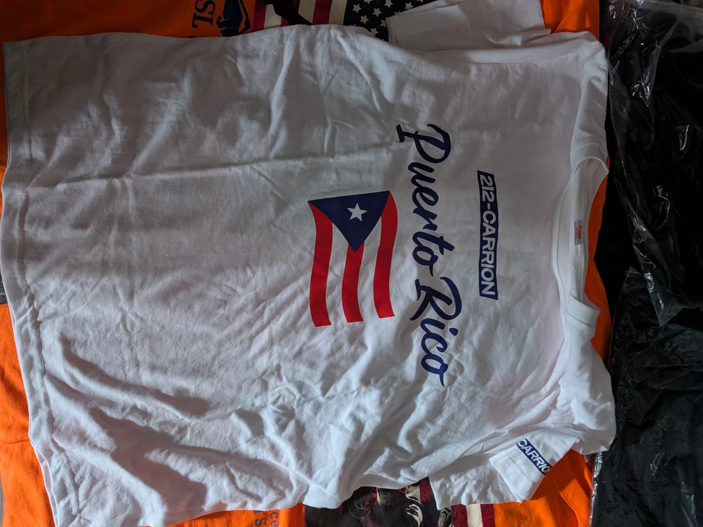 Puerto Rican Day Bundle of T-shirts and Drawstring Bag
