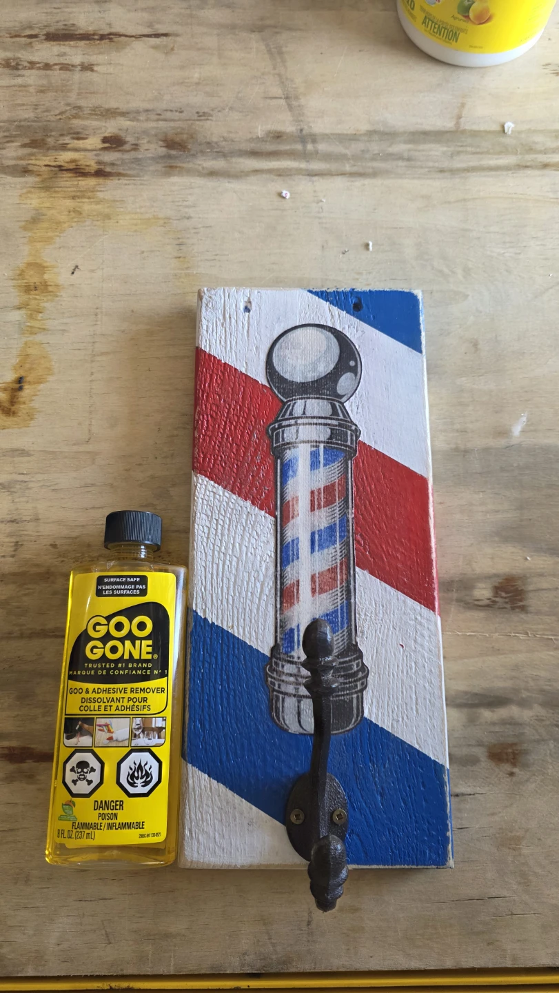 Barber Pole Wall Hook