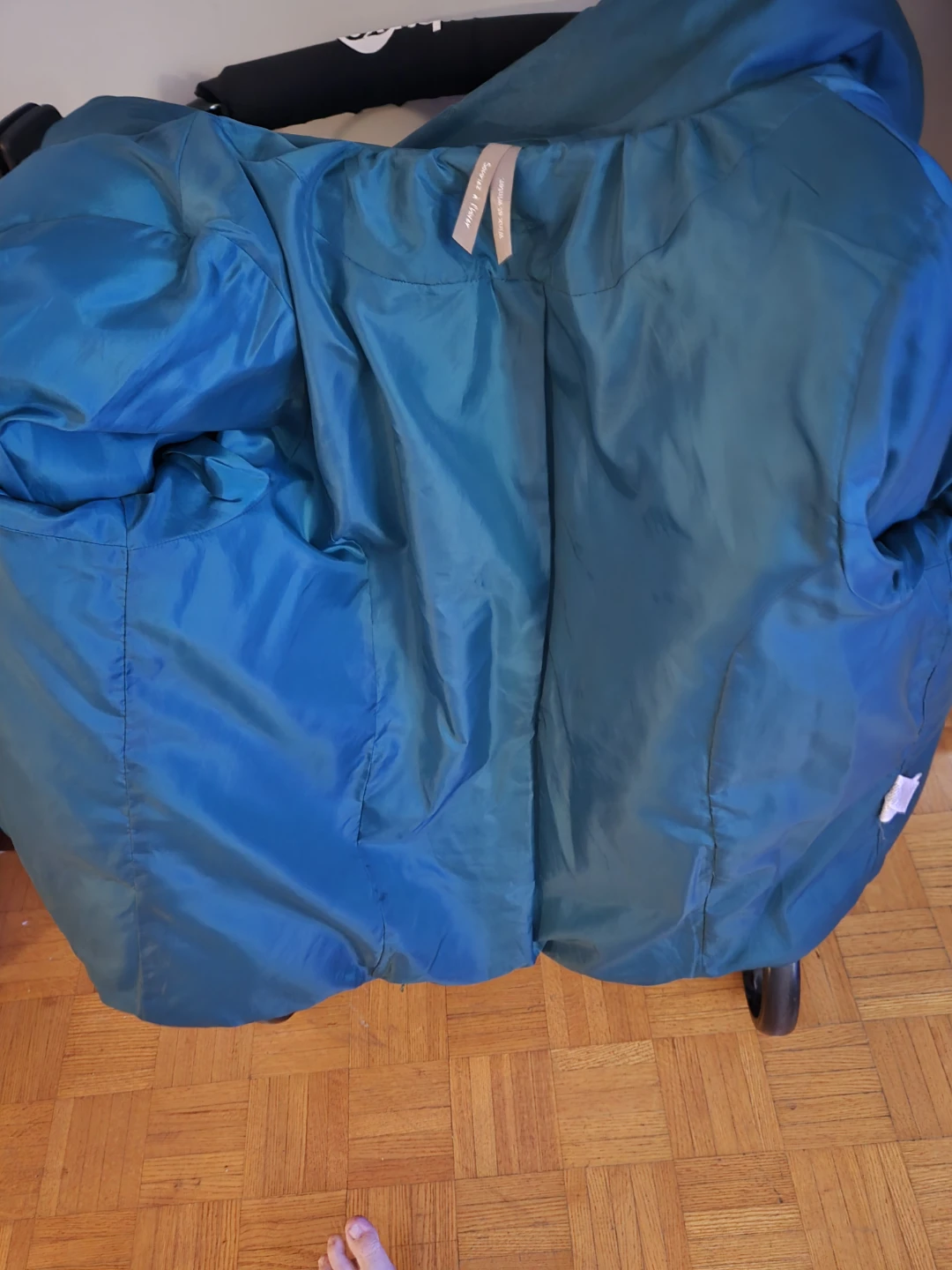 Teal Puffer Jacket - photo 3