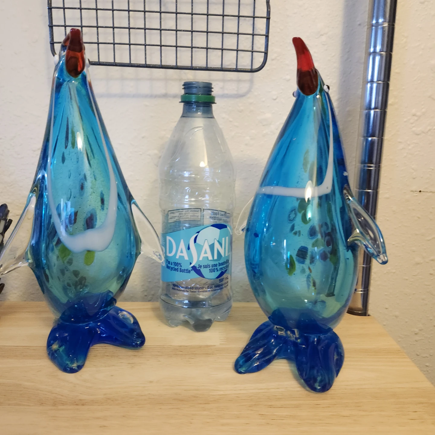Blue Glass Penguin Figurine - photo 2