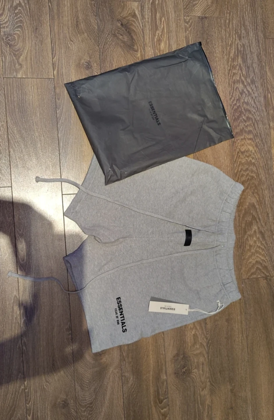 Fear of God Essentials Grey Sweat Shorts - photo 2