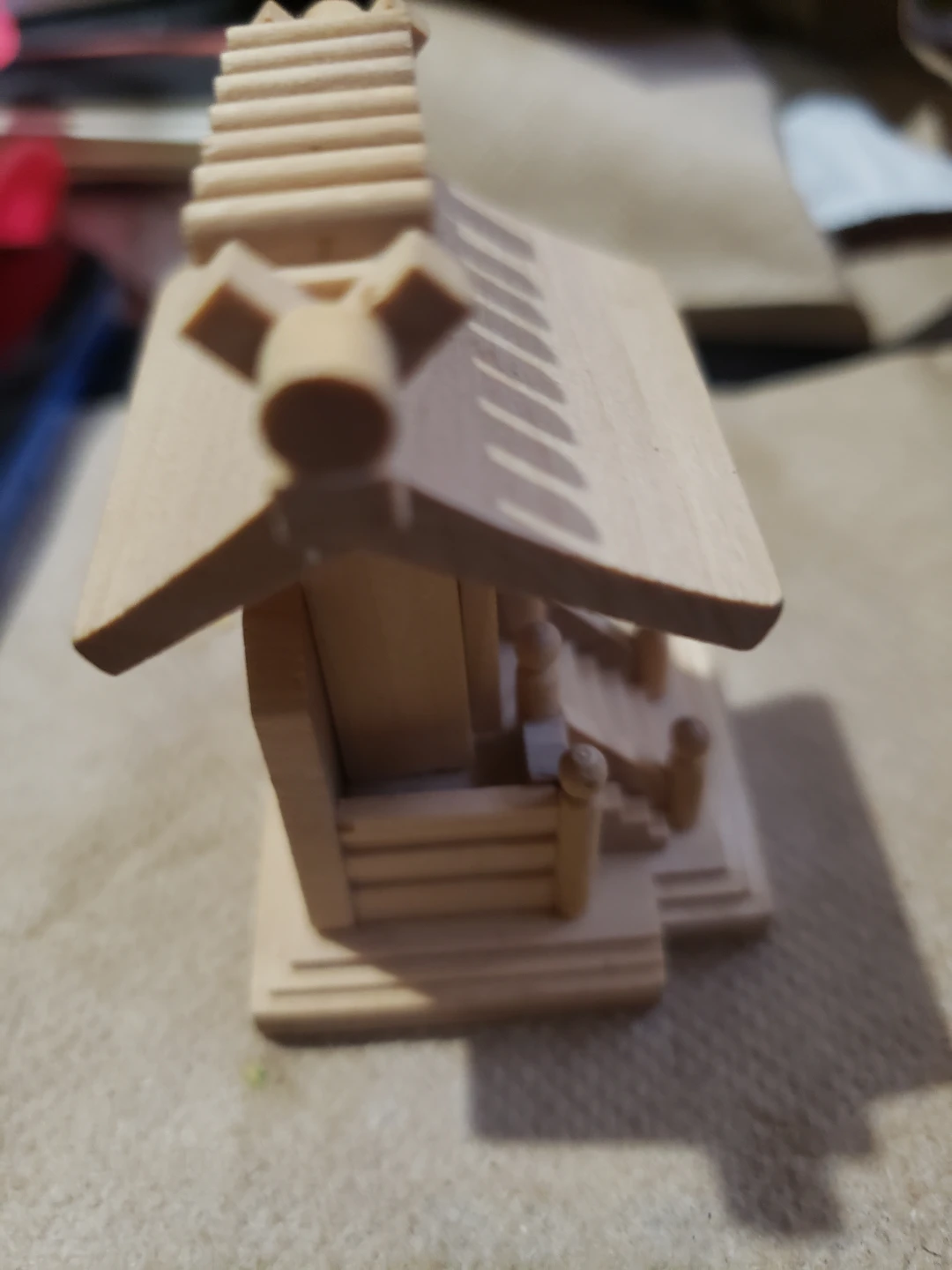 Wooden Miniature Shrine. - photo 5