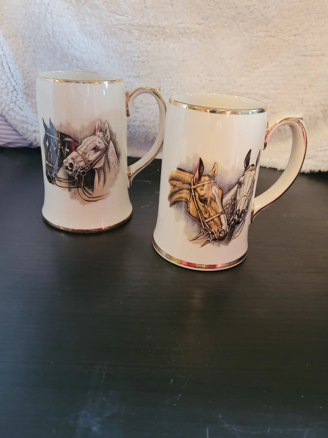 Sadler beer steins.
