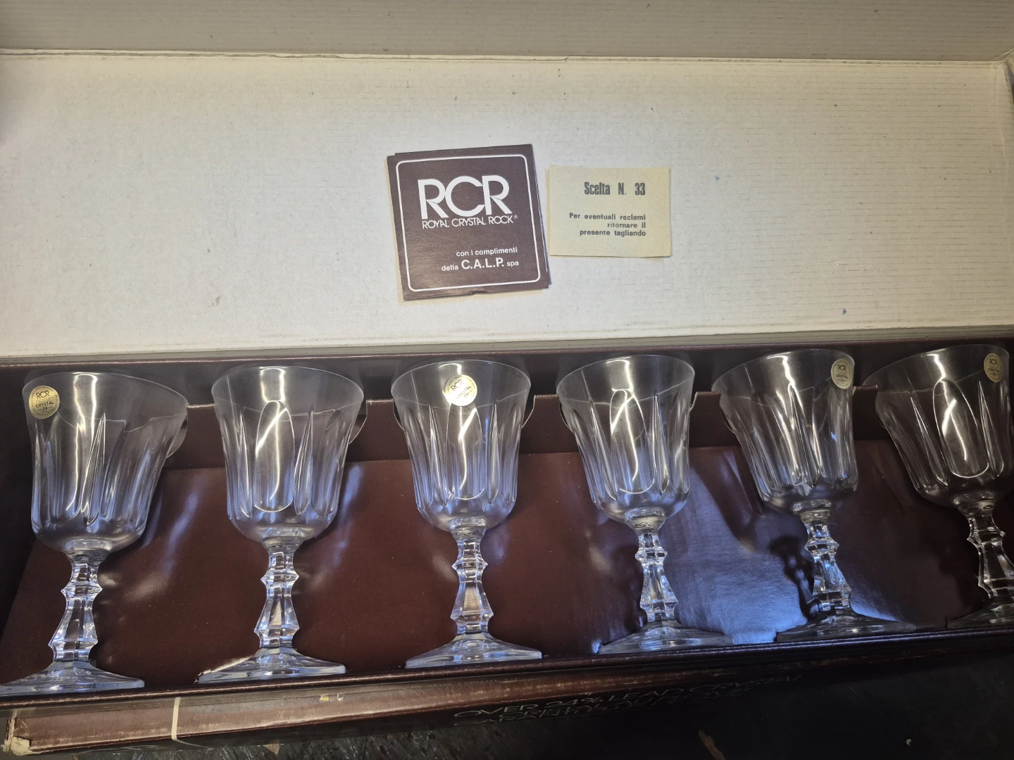 Rcr crystal glasses #3 - photo 3