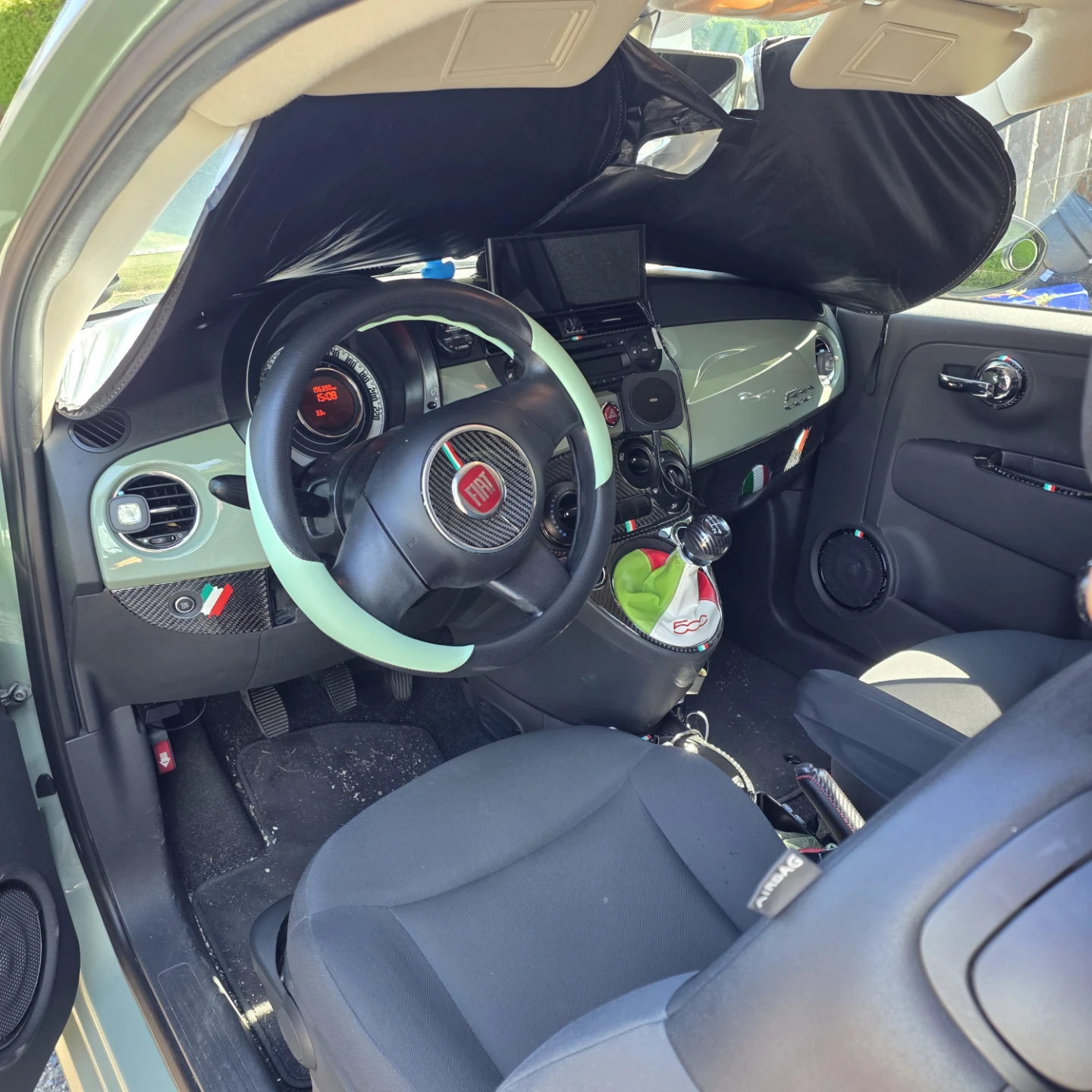Sage Green Fiat 500 - photo 5