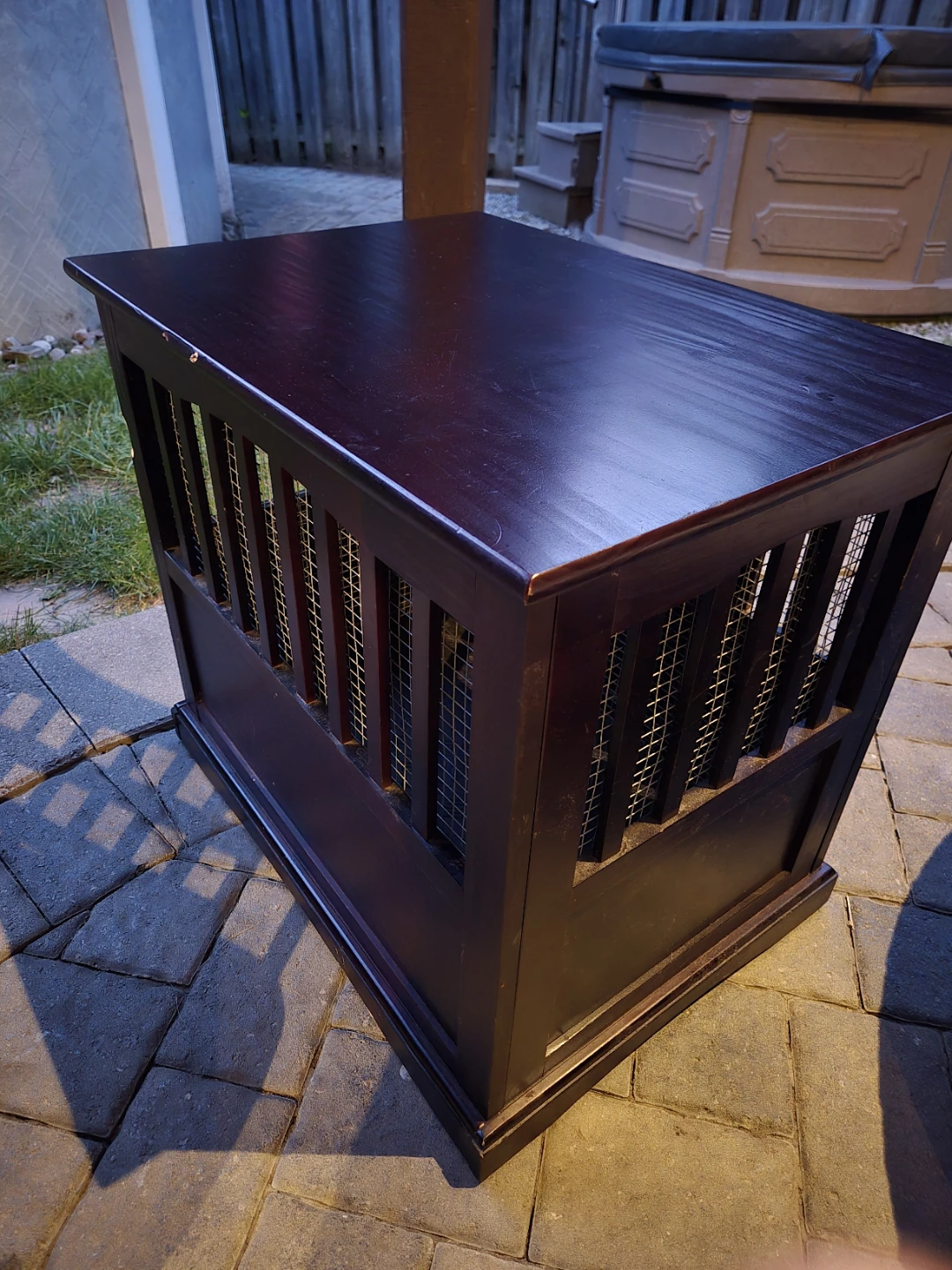Dog Crate Coffee Table - photo 2