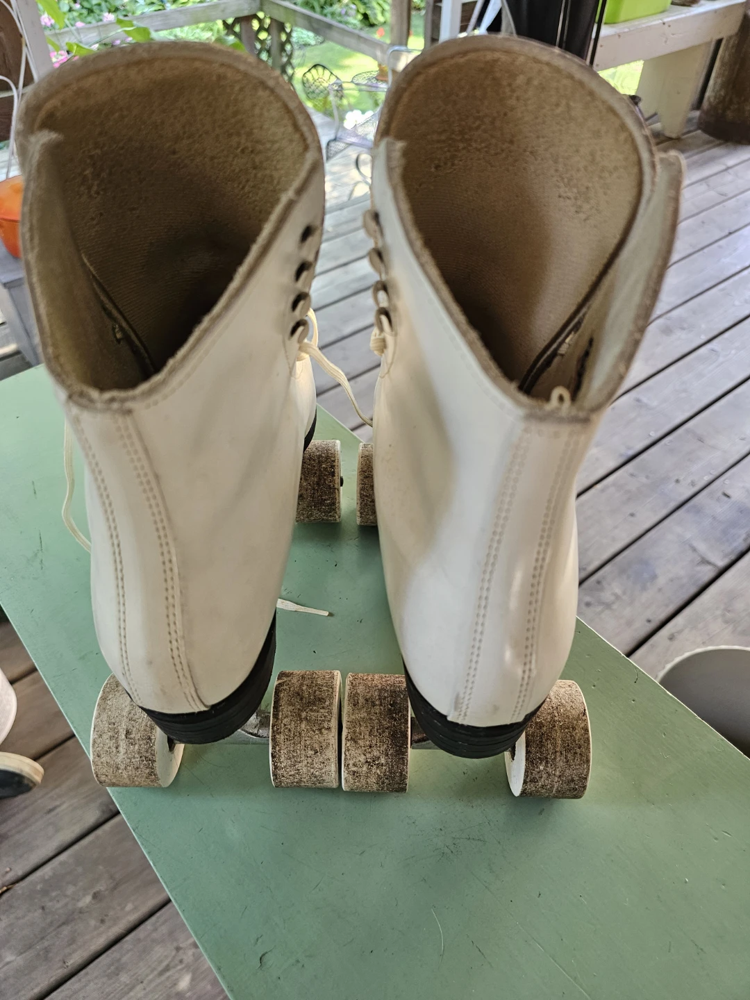 White Riddell Roller Skates (Size 9) - photo 5