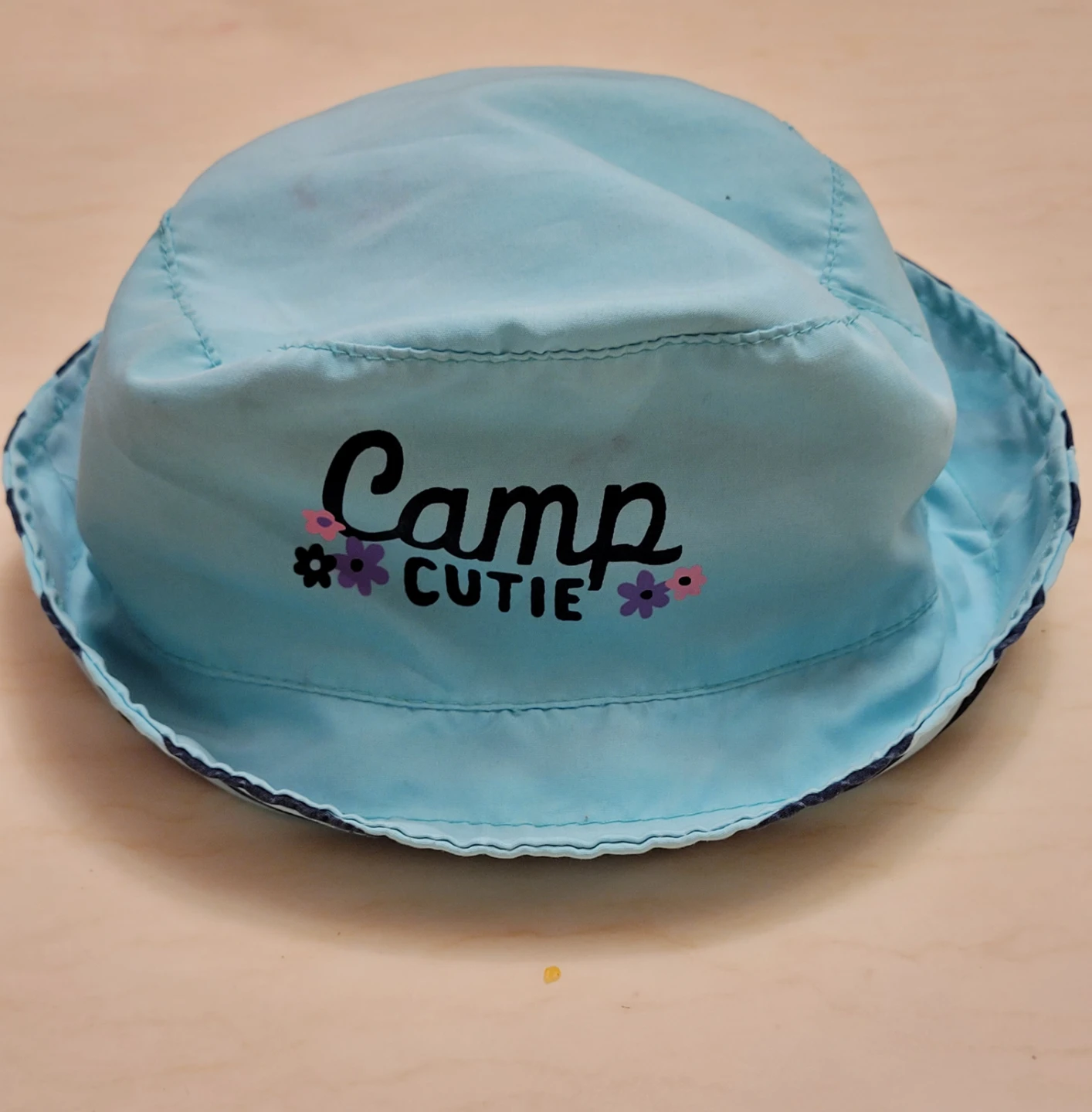 Camp Cutie Striped Bucket Hat