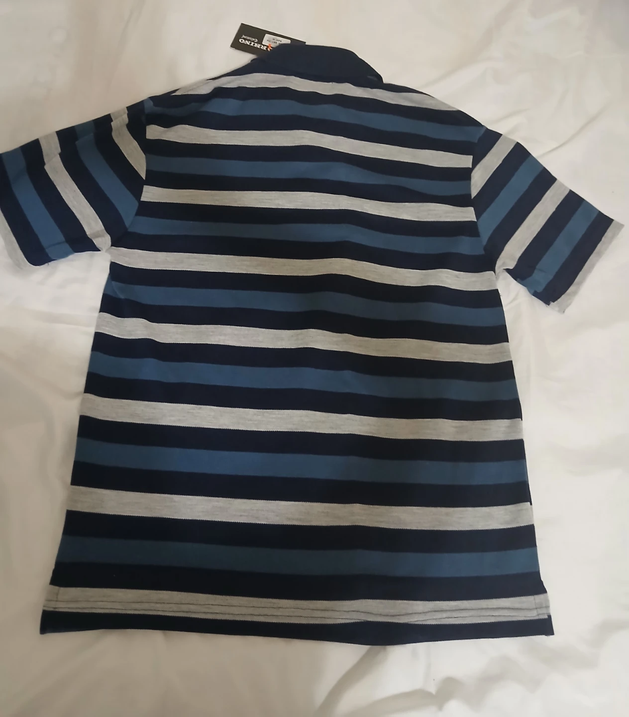 Oshman's Striped Polo Shirt M size - photo 2
