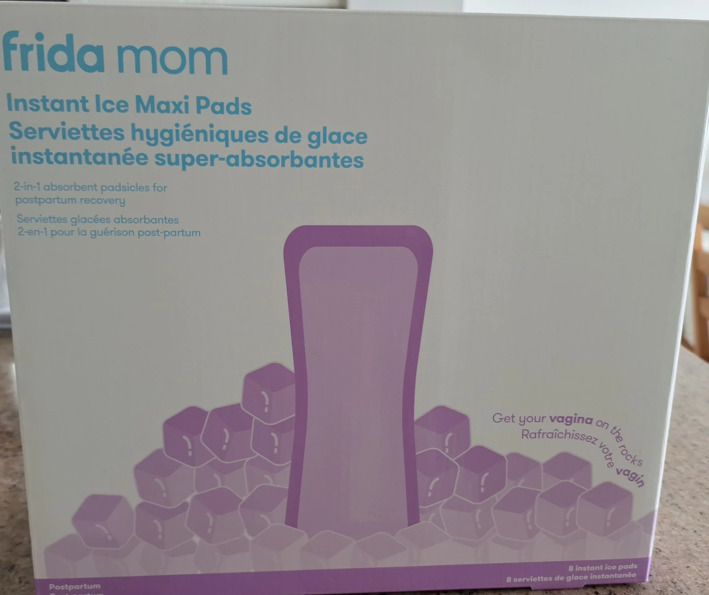 Frida Mom Instant Ice Maxi Pads & High Waist Briefs