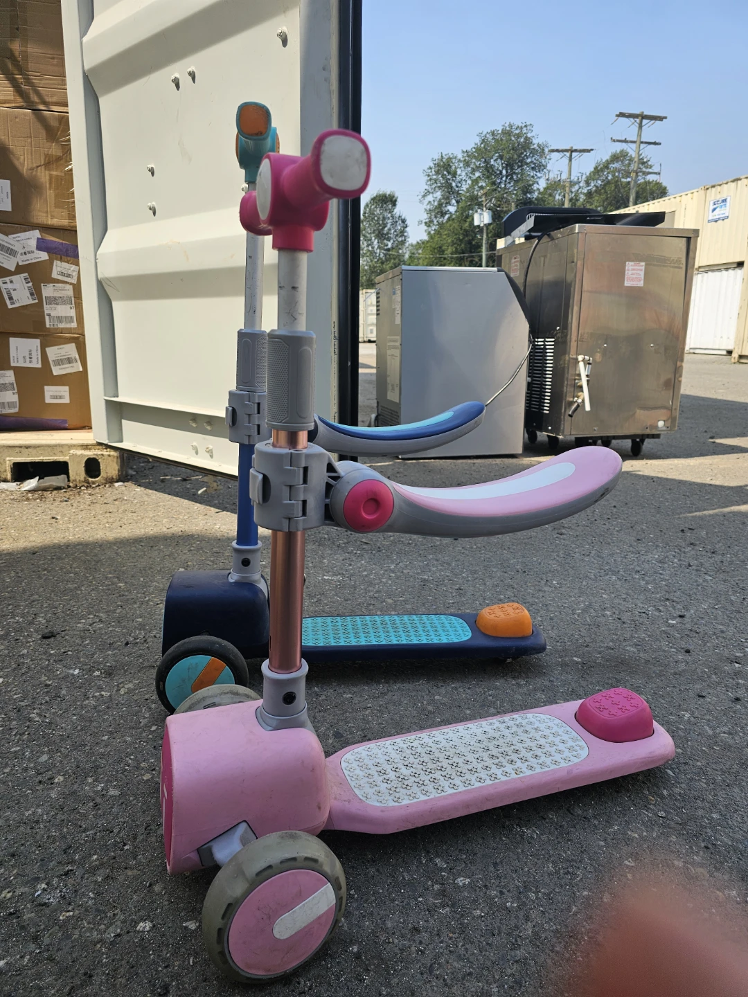 Kids 2-in-1 Scooter & Ride-On Toy