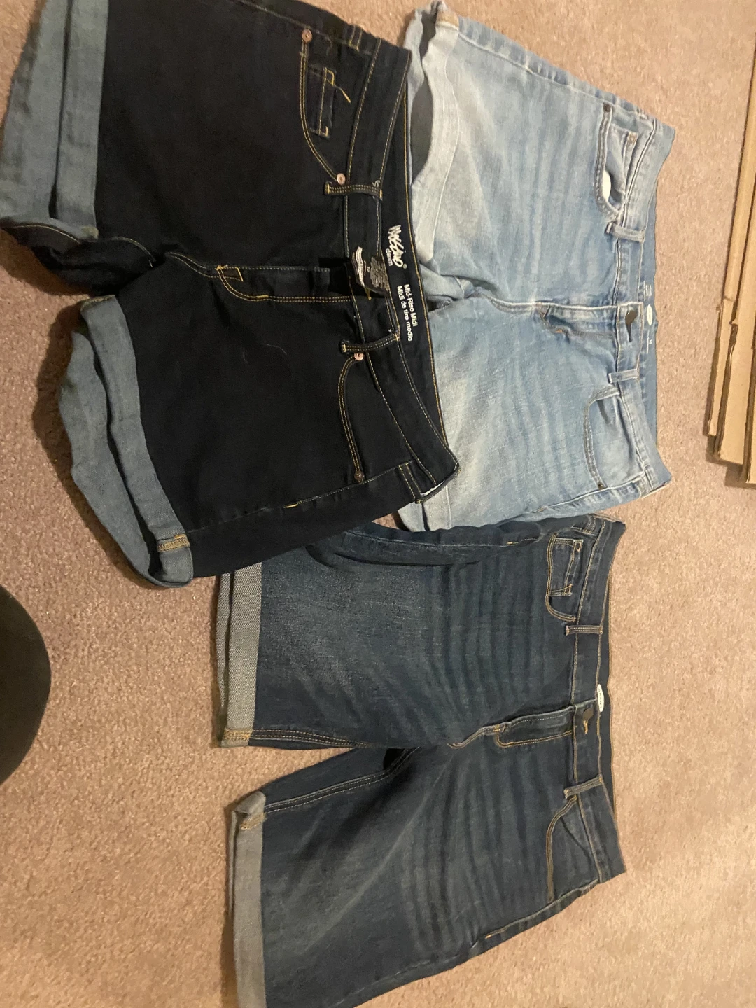 Mossimo Mid-Rise Denim Shorts