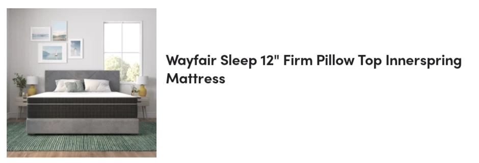 12" Firm Pillow Top Queen Mattress – Excellent Condition! - photo 2