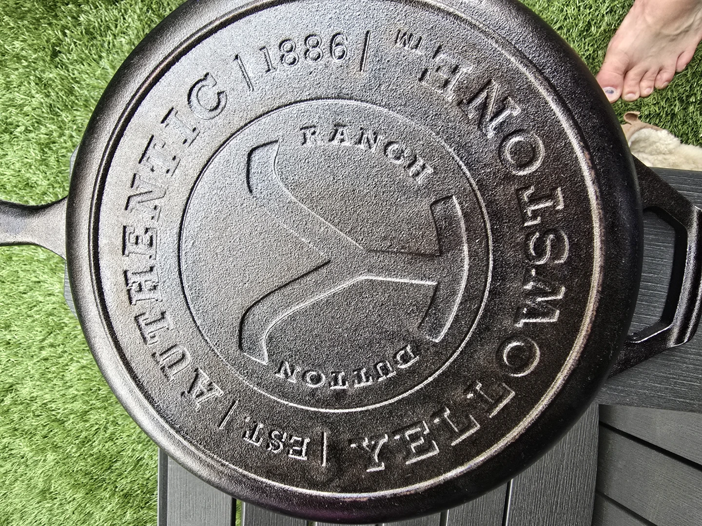 Dutton Ranch Cast Iron Skillet - photo 2