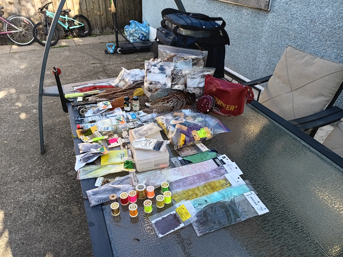 Fly Fishing Lure Making Kit with Bag - photo 2