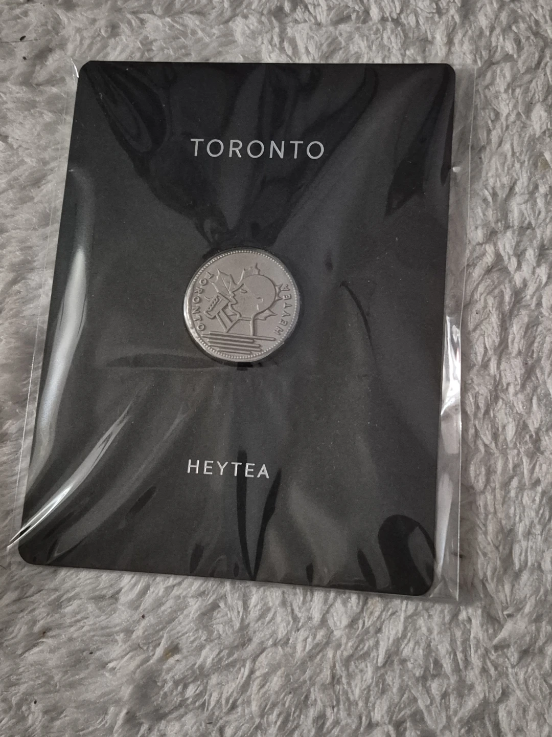 Toronto heytea store opening coin magnet souvenir