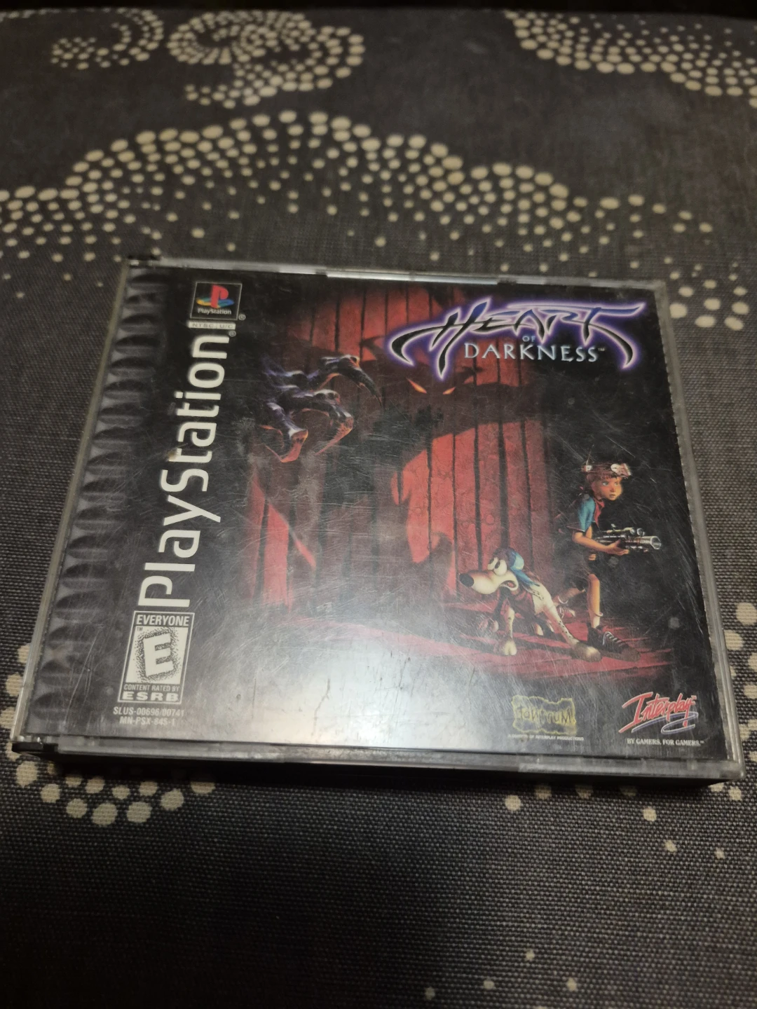 Heart of Darkness PlayStation 1 Game