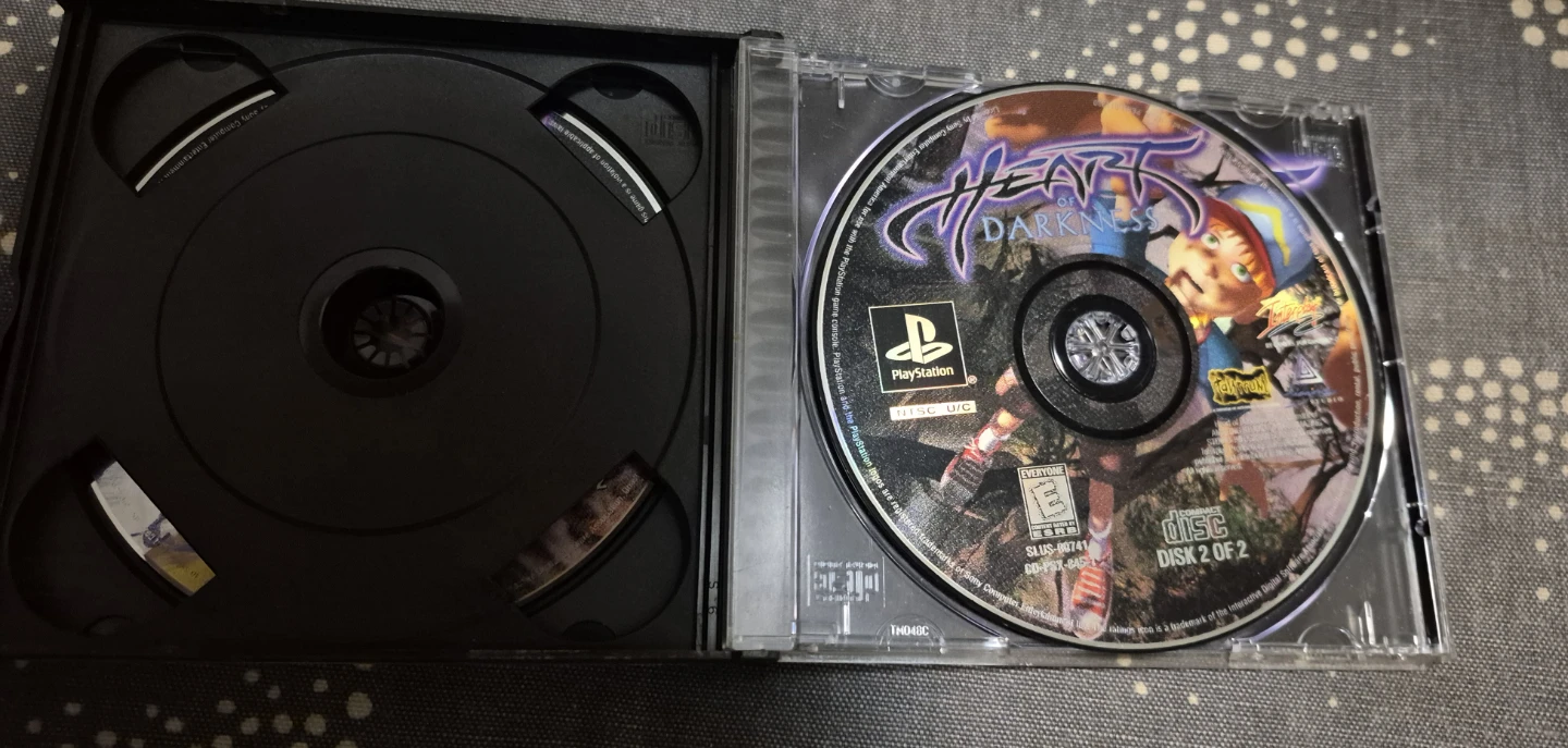 Heart of Darkness PlayStation 1 Game - photo 2
