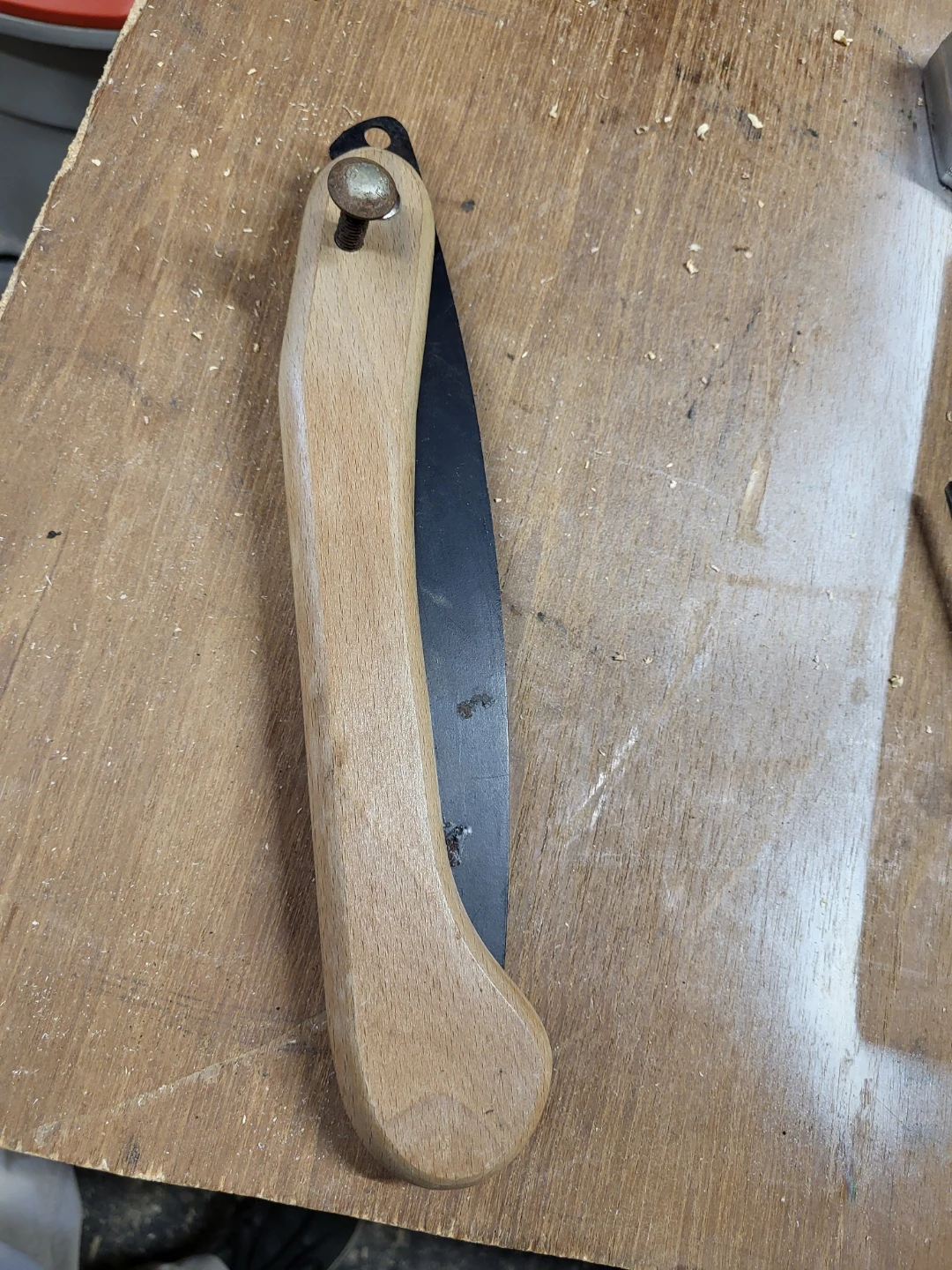 Folding Saw with Wooden Handle - photo 5