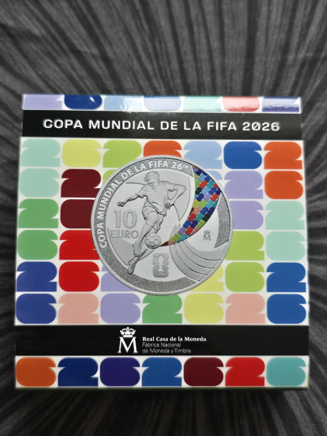 2026 FIFA World Cup 10 Euro Coin - Spain - photo 3