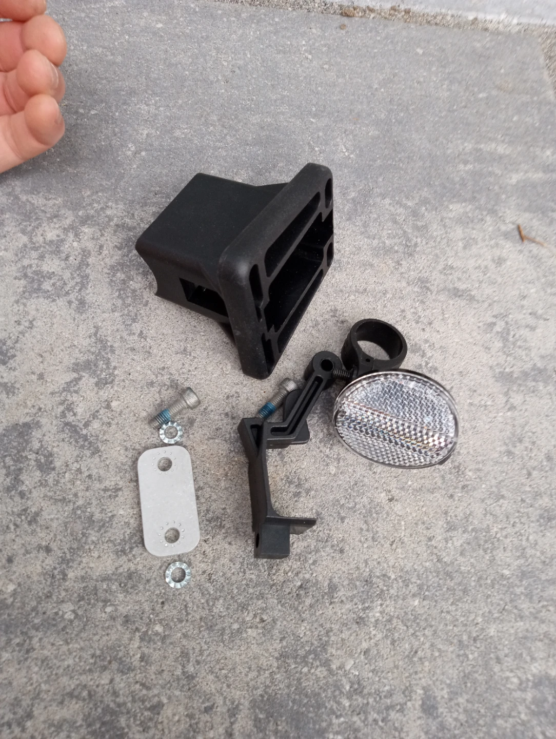 Brompton Front Carrier Block Reflector Mount - photo 3