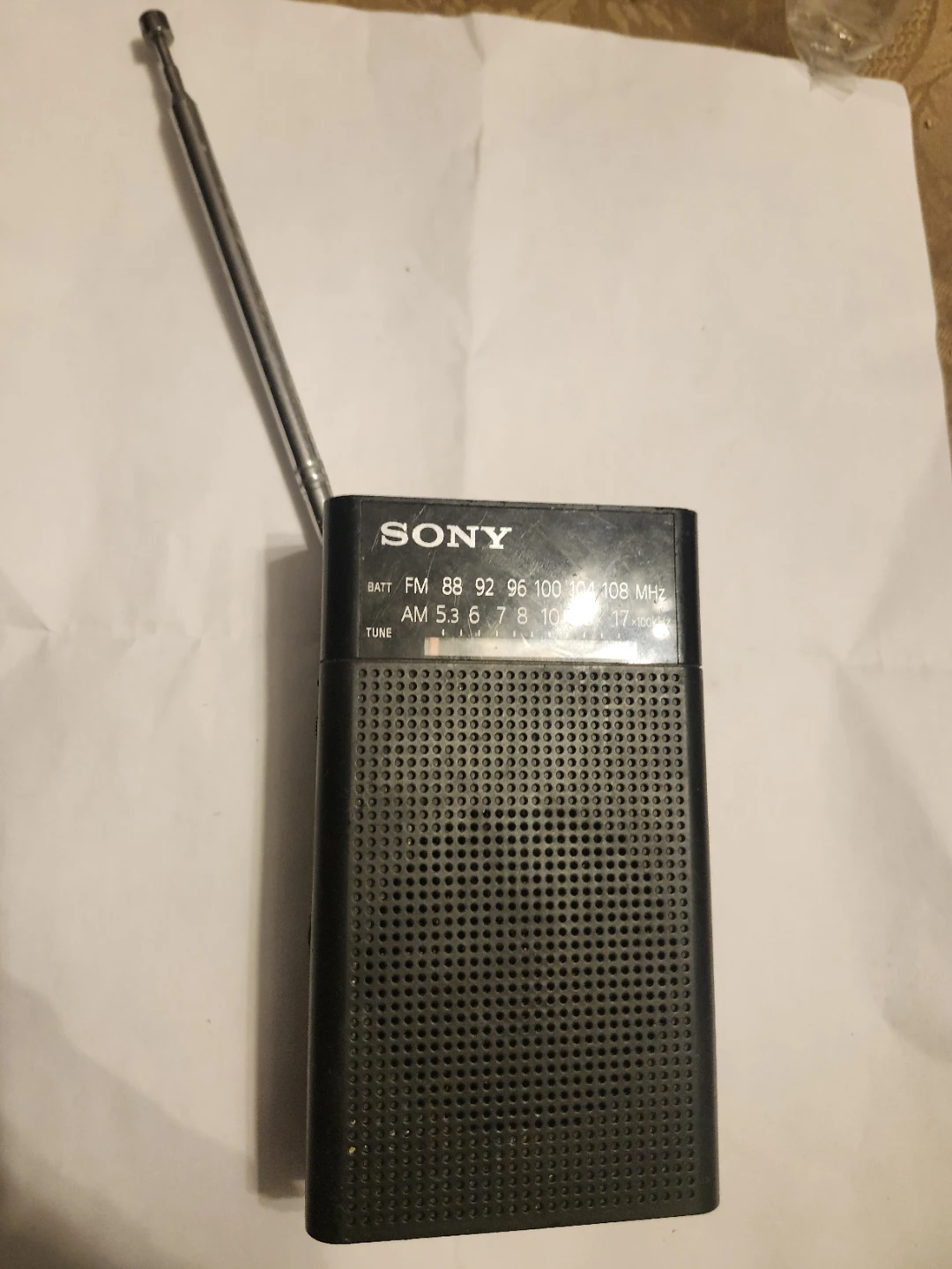 Sony Portable AM/FM Radio