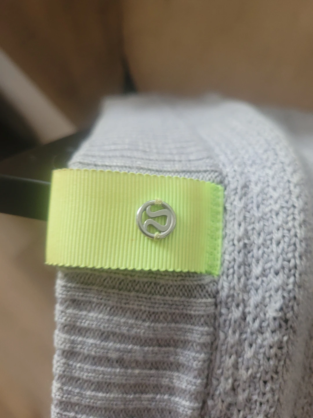 Lululemon Grey Knit Scarf - photo 2