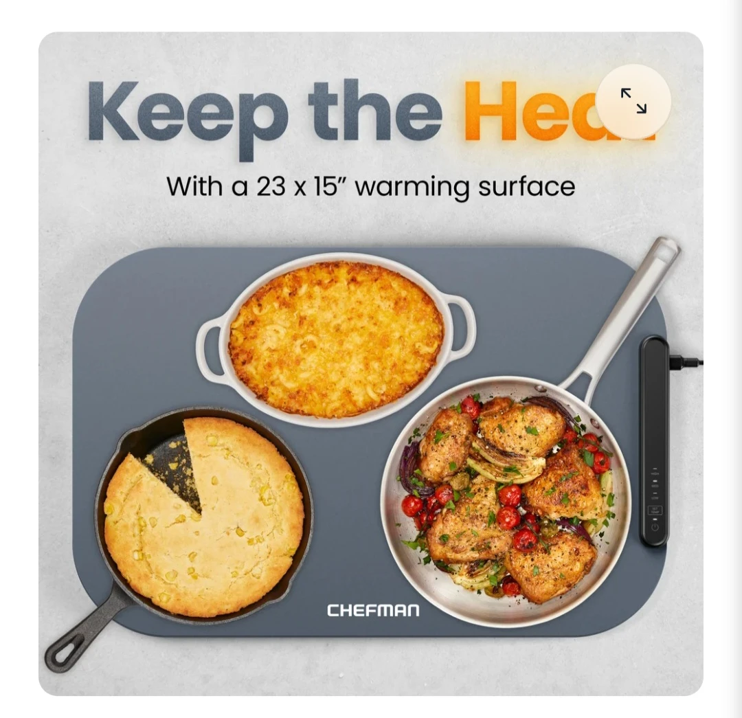 Chefman Rollable Warming Mat - photo 4