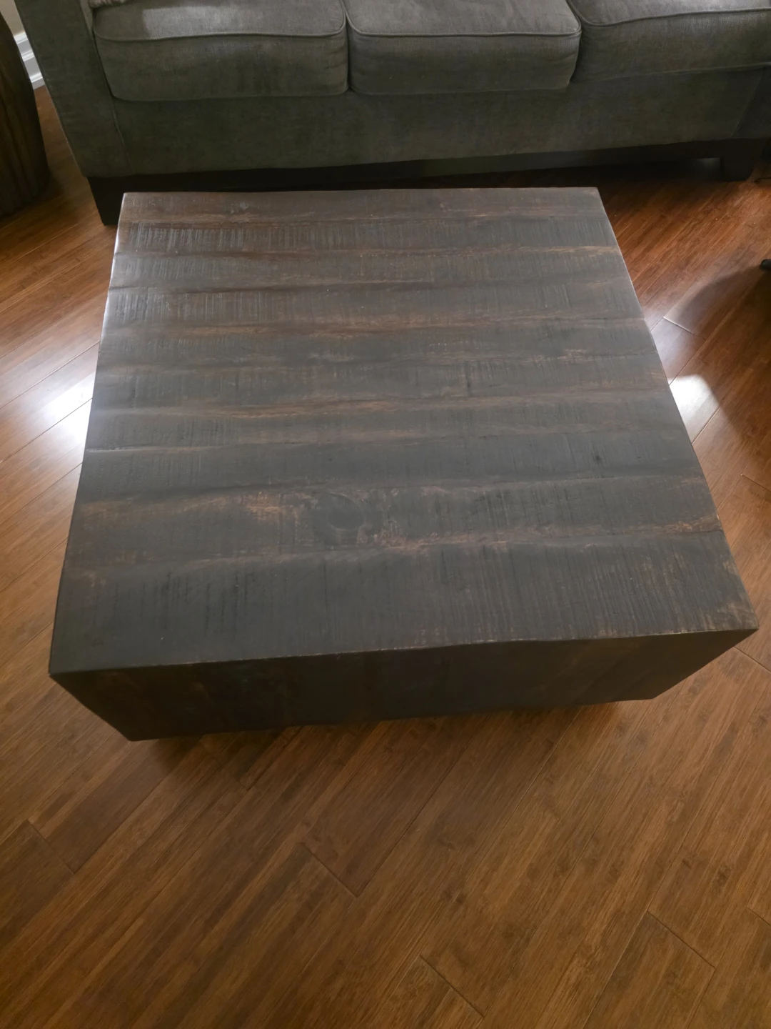Square Wood Coffee Table