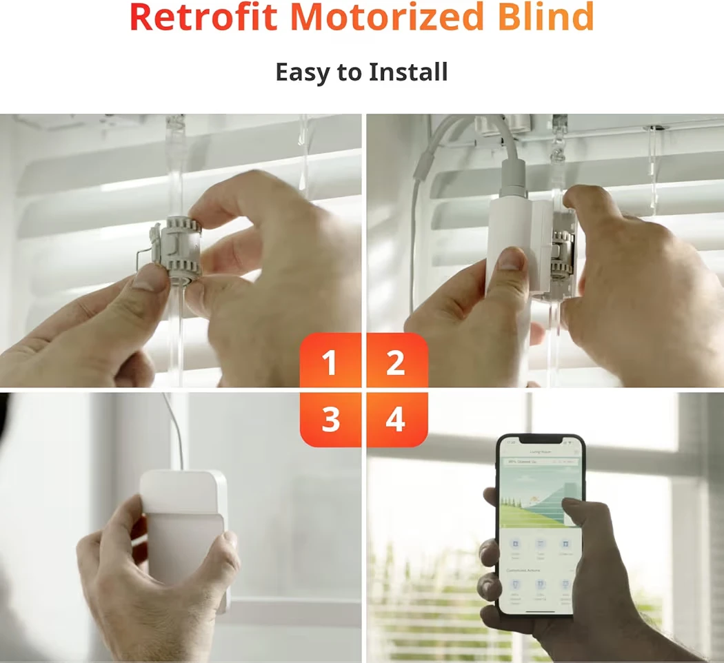 SwitchBot Blind Tilt Motorized Blind Retrofit - photo 3