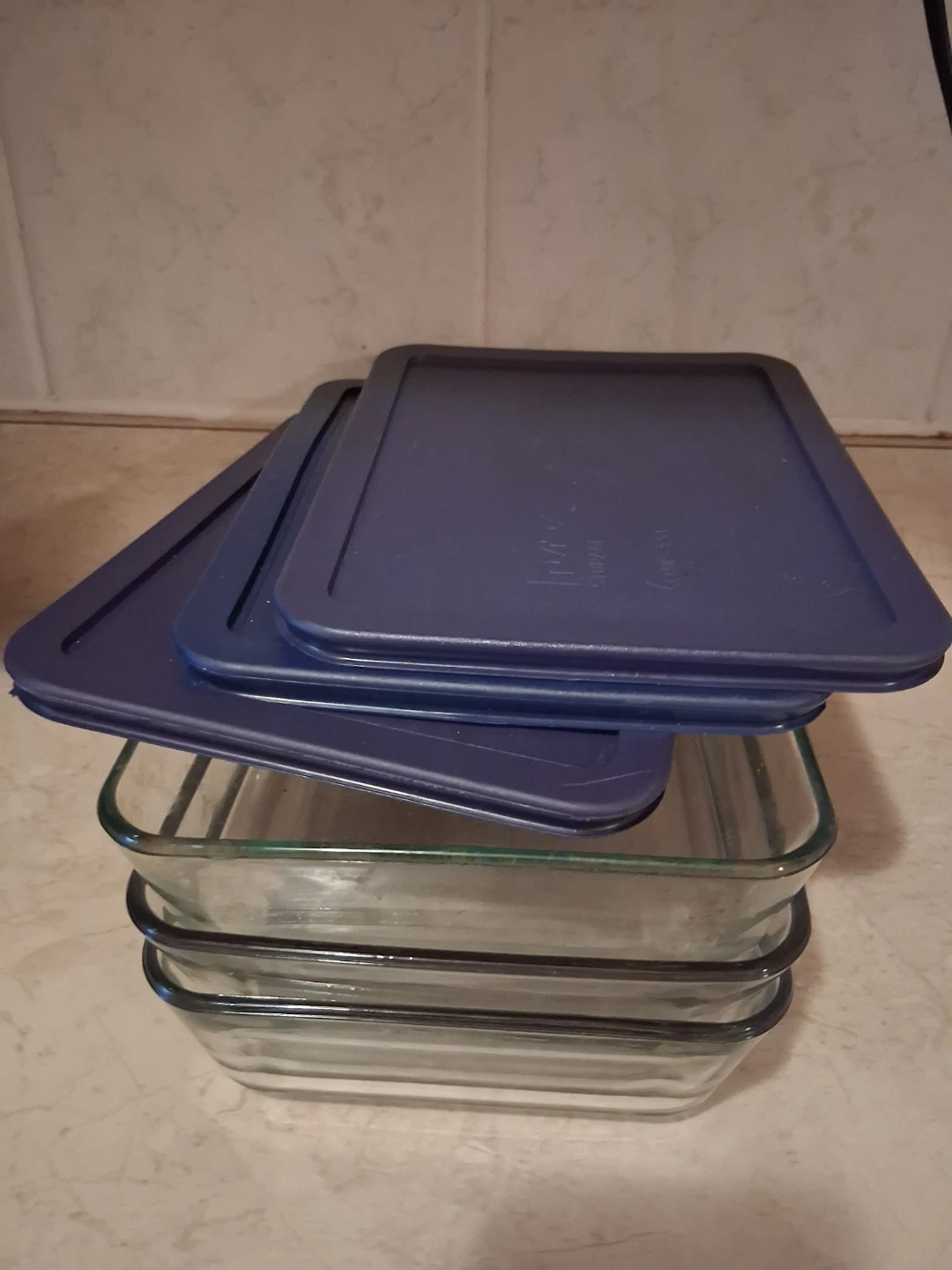 Pyrex Glass Baking Dishes Set with Lids - photo 2