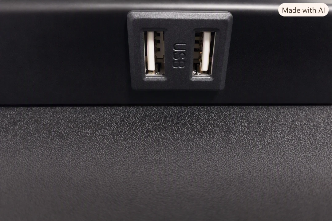 Pair of Table Lamp with USB Ports - photo 3