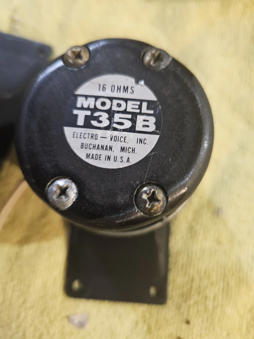 Electro-Voice T35B Horn Tweeter Pair - photo 4
