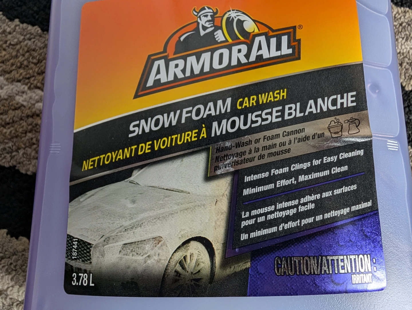 NIB - Armor All Snow Foam Car Wash - 3.78 L - photo 3
