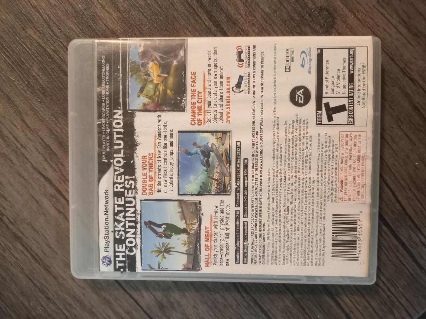 Skate 2 Video Game for PlayStation 3 - photo 2