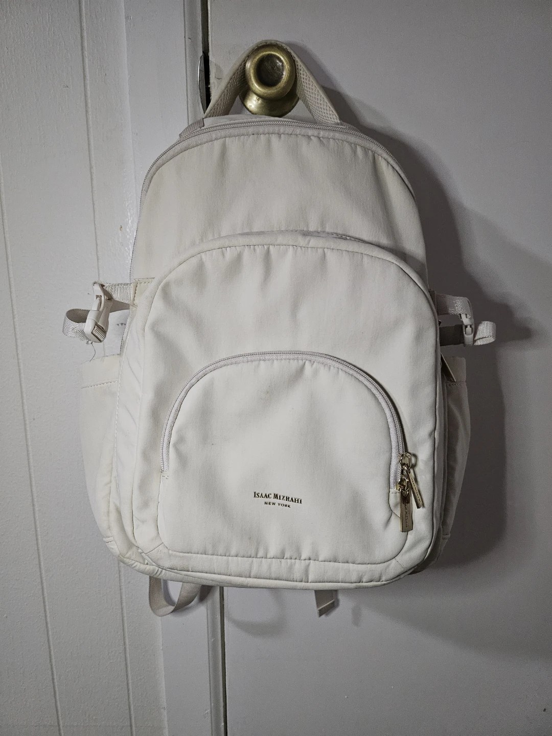 Ideal Carry-on Cream / Off-White Multi-Compartment Backpack - photo 2