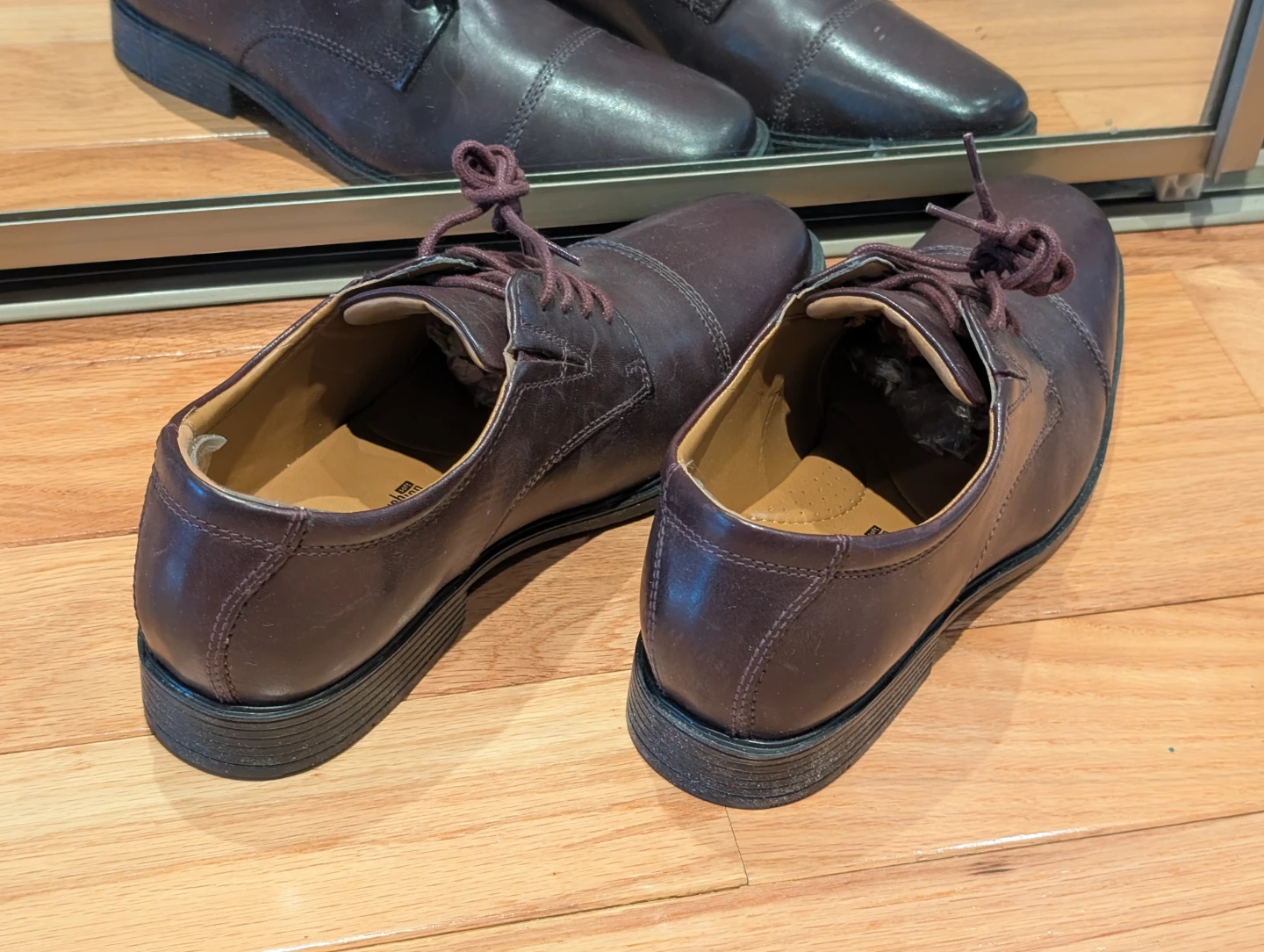Clarks Collection Brand New Men's Burgundy Dress Shoes - photo 3