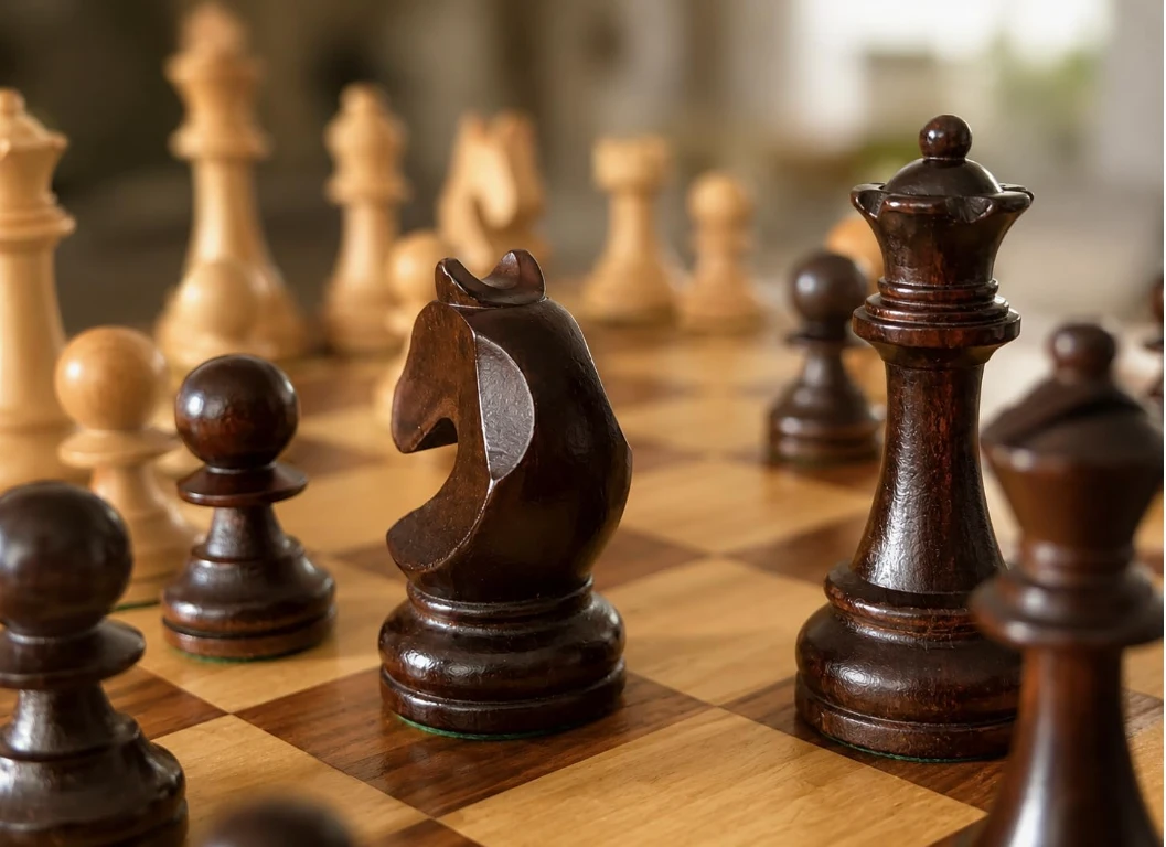 Wooden Chess Pieces - 3.75 Inch King - photo 4