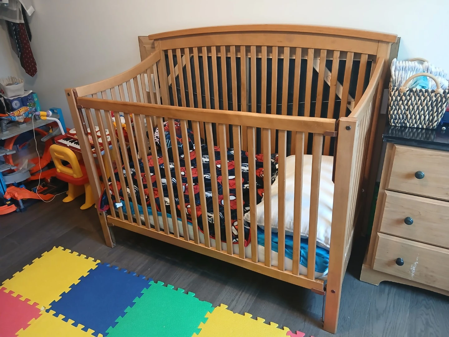 Convertible Crib to Toddler Bed