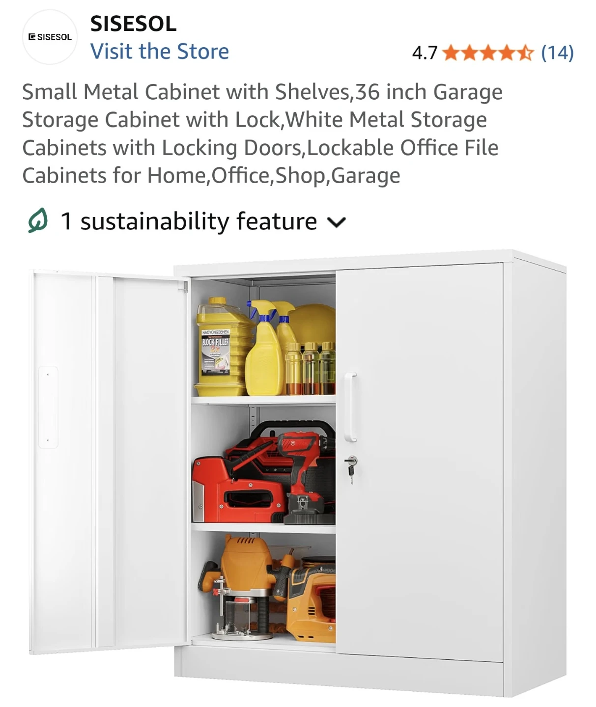 Brand New Metal Storage Cabinets – Unopened (5 Available) - photo 3