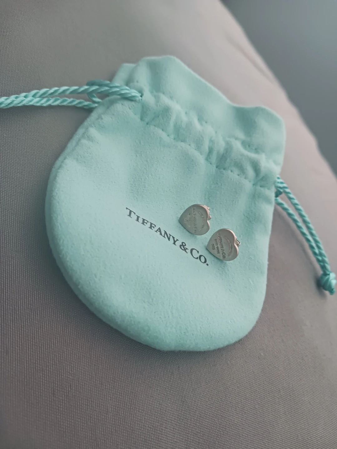 Tiffany & Co. Heart Stud Earrings