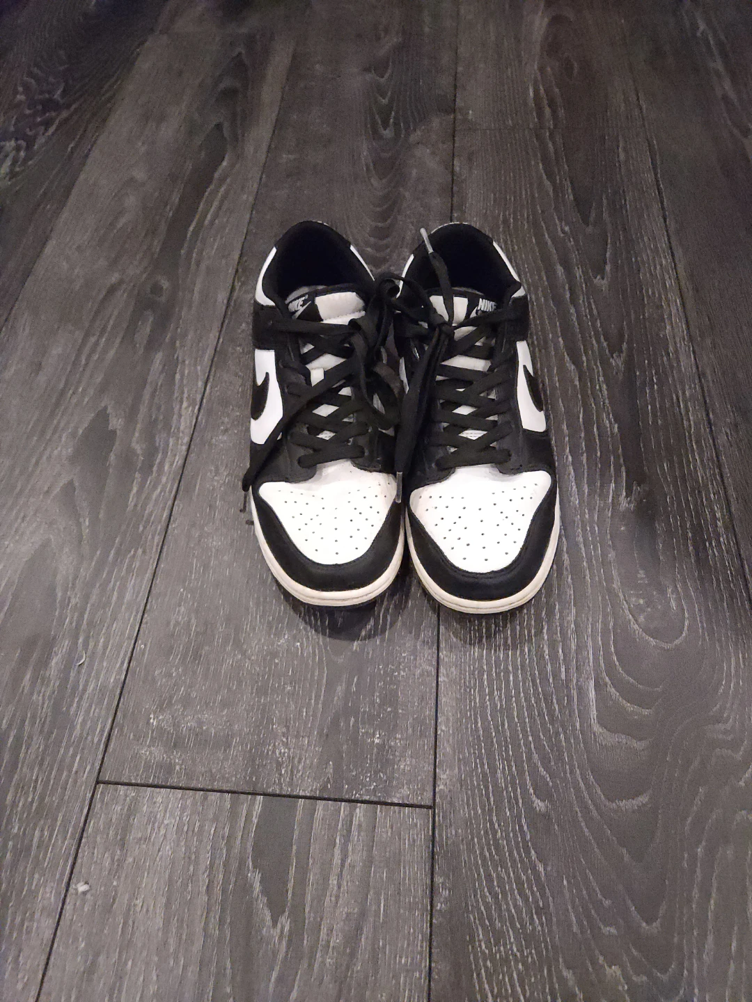 Nike Dunk Low Black White Sneakers