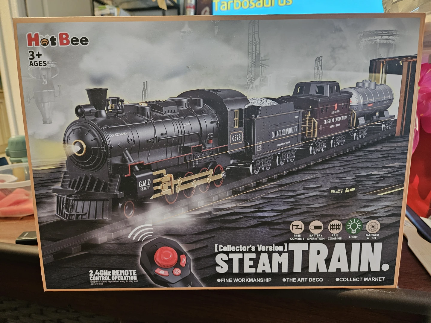 Hot Bee Collector's Version Steam Train Set