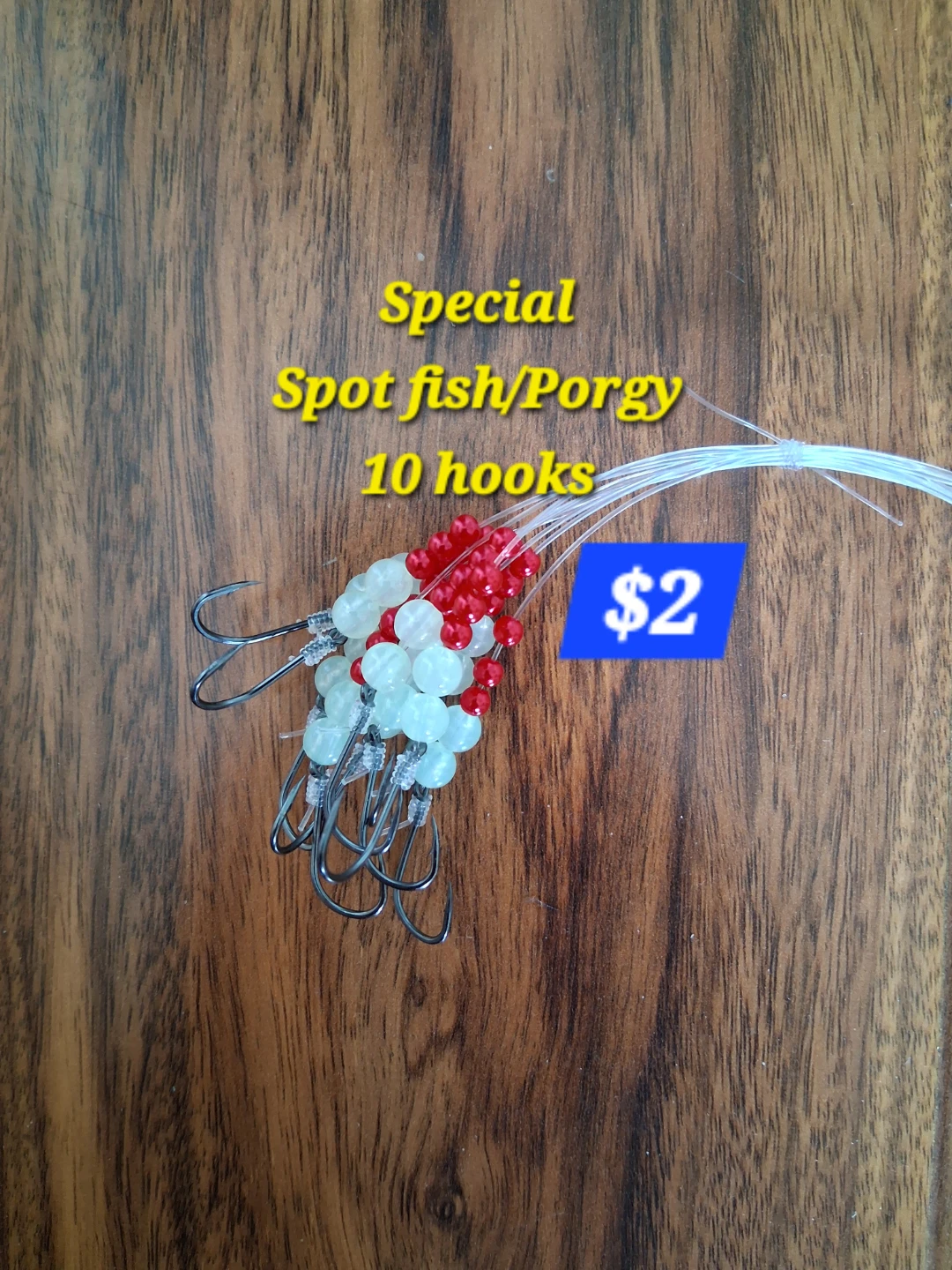 Spot fish/Porgy 10 hooks - photo 2