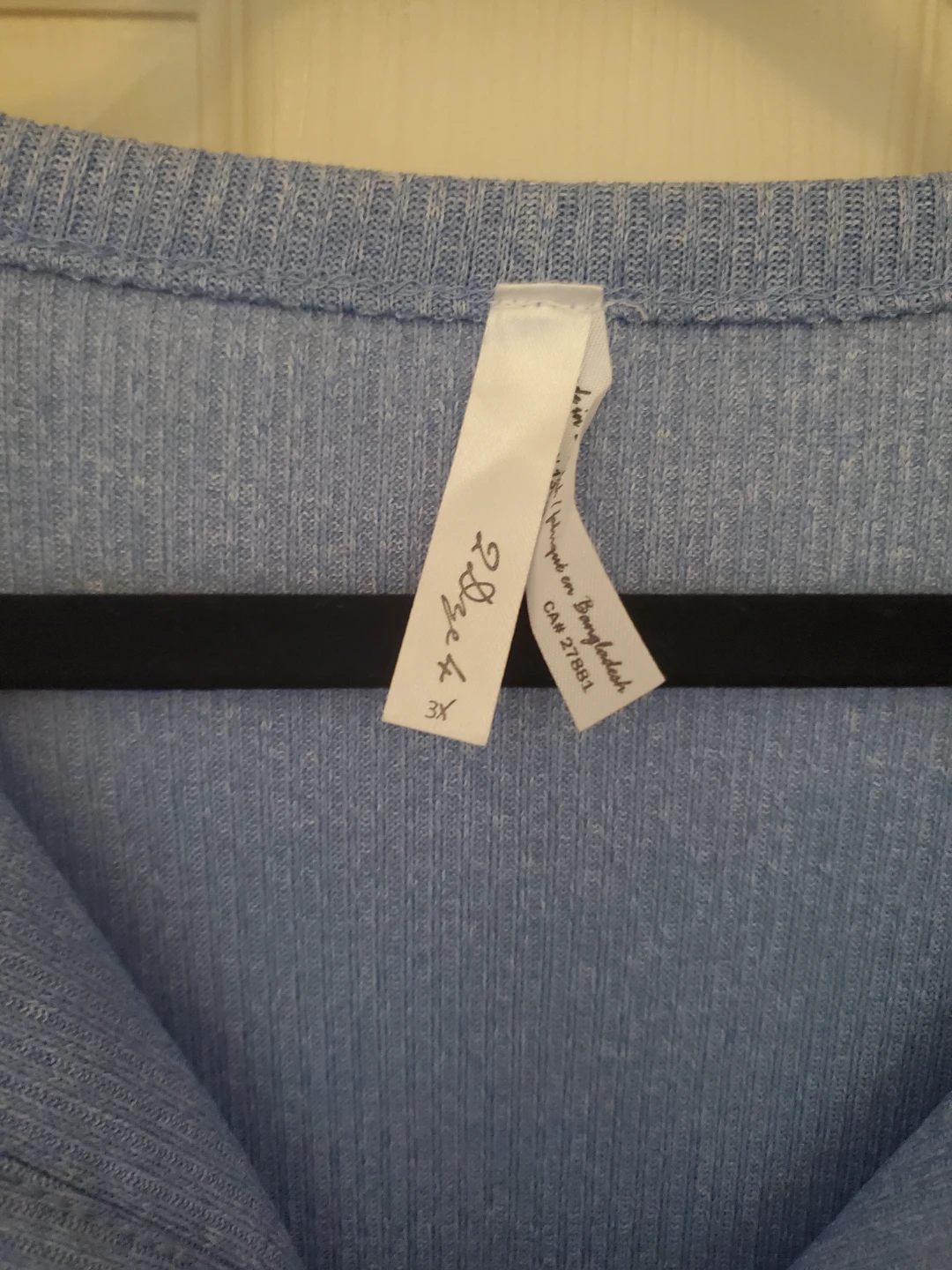 Plus Size Adjustable Sleeves Ribbed Top...New - photo 3